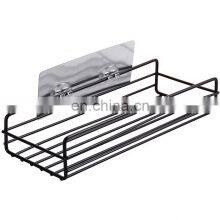 Single Layer Kitchen Wire Storage Racks Metal Bathroom Accessories Wall Mounted Rack Steel Wire Rack Storage Shelf