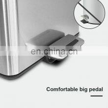 New Household Kitchen 20L 30L Stainless Steel Pedal Trash Can Pedal thumbnail-5