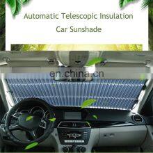 Car Retractable Windshield Sun Shade Block Sunshade Cover Front Rear Window Curtain for Solar UV Protect 65/70cm Car Accessories thumbnail-2