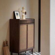 Natural Mesh Rattan Woven Material Indonesia Primary Color Real Imitation Rattan Octagonal Hexagonal Square Ceiling Veneer Decoration thumbnail-4