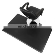 Semicircle Anti-fatigue comfortable and durable salon mat under Styling Chair for barber shop