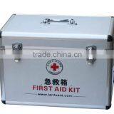 Protective Small Travel First Aid Kit With Aluminum Case With Tray thumbnail-2