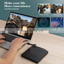 External CD Drive USB 3.0 Portable CD/DVD +/-RW Drive Slim DVD/CD ROM Rewriter Burner Compatible With Laptop Desktop PC TYPE C thumbnail-4