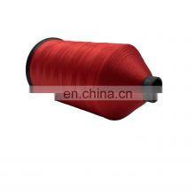 100% Red Colour 250D/3 Nylon 6 Nylon 66 Bonded Nylon Sewing Thread
