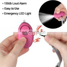 130 db SOS Personal Anti Attack Emergency Defense Alarm Personal Keychain For Women Children thumbnail-5