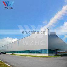 Prefabricated Frame Hangars And Warehouses Metal Structures Construction High Strength High-quality Russian Steel thumbnail-1