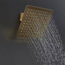 Shower Set Wall Mounted Ultra Thin Rainfall Showerhead 20x20cm Sanitary Shower System thumbnail-1