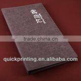 Restaurant Menu Cover Printing