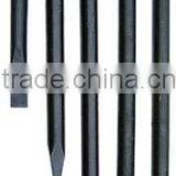 Drill rod for air pick hammer and hand hold rock drill mining