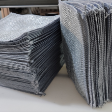 Magic Dishcloth Silver Wire Cleaning Cloth Thickened Non Stick Oil Microfiber Kitchen Dish Washing Towel Steel Wire thumbnail-3