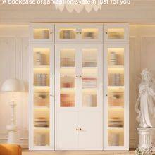 Luxury Commercial Jewelry Display Case Perfume Showcase With Glass Doors for Retail Shop and Hotel Lobby thumbnail-4