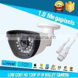 IP66 1.0MP HD 720P IP CMOS sensor IR 35M smart fixed lens dome camera cctv surveillance camera in Shenzhen