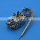 Electric water heater capillary thermostat
