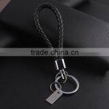 High-grade Leather Key Ring Beautifully Creative Rope Car Leather Strap Key Chain thumbnail-3