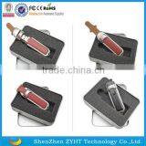 Wholesale Leather Usb Flash Drive With Keyring in Full Capacity With Engraved Cusotmer Logo thumbnail-3