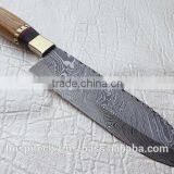 Fixed Blade Chef-jungle Knife With Wood Handel thumbnail-1