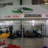 Alum Hexagon Folding Gazebo 10x20 ft Digital Printing 300g Polyester With Pvc Coating