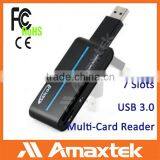 High Quality 7 Slot USB Card Reader