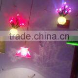 Glass Hanging Light With Hotel ,House LED Light RT13038-3 thumbnail-3