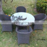 Outdoor Dining Room PE Rattan Furniture thumbnail-1