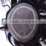 Top Quality Stock Indian Human Hair Swiss Lace Base Mens Toupee thumbnail-6