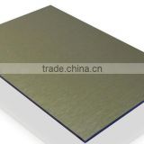 Golden or Silver Mirror aluminum composite panel