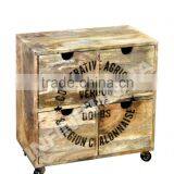 INDUSTRIAL DRAWERCHEST, VINTAGE INDUSTRIAL FURNITURE/CABINETS thumbnail-1