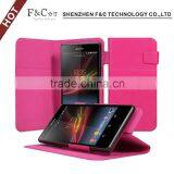 Factory Price Universal Wallet PU Leather Stand Mobile Phone Case With Clip thumbnail-1