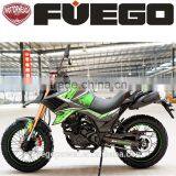 200cc 250cc Dual Sports Enduro Motorcycle LED Lights Inverted Shock Double Muffler 6Speed Air Cooled Electric Start thumbnail-2