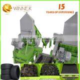 Waste Crusher Rrecycled tire rubber buckets Granules