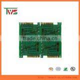 Custom FR4 Double-sided PCB With 1.0 or 1.6mm Thickness, HASL Treatment, Green Solder Mask