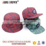 Custom Embroidered Flat Brim Adjustable Snapback Caps thumbnail-5