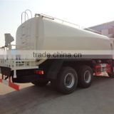 China 20000 liter water tank truck for sale , tanker truck capacity 20 cubic meters