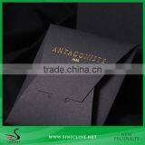 Sinicline Black Paper Card T-shirt Package Bag Customized in China Quality Choice