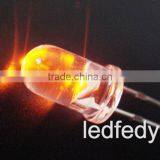 High Bright 5mm Amber Flashing Led thumbnail-1