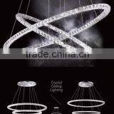 New Style LED Ceiling Light Crystal Lamps Ring Pendant Lamp LC20091/LC20092