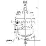 Glass Lined Electric Heating Reactor/jacket Heating Reactor thumbnail-6