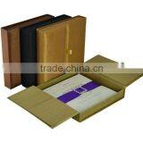 Good Quality Customized Luxury Silk Wedding Invitation Box thumbnail-3