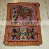 Indian Leather With Embroidery Work Bags thumbnail-1