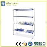 Adjustable aluminium rack warehouse pallet plastic rack                        
                                                Quality Choice