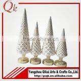 Low Price Glass Christmas Tree With Led Light Made in China