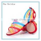 Wholesale women pvc plastic jelly shoes