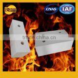 China Supplier Refractory Brick Glass Kiln Big Bottom Block for Tin Bath Perforated Block Manufacturer thumbnail-1