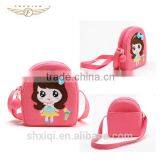Cute Doll Design Eco-friendly Canvas Baby Bags for Kids thumbnail-2