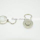 Elegant Appearance White Crystal Blink Magnetic Metal Eyeglass Holder thumbnail-3