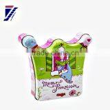 Special Shape Tin Box Unique Tin Can Ripple Shape Tin Case