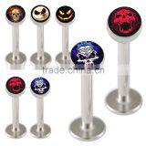 Skull Logo Labret Steel Lip Monroe Jewellery Jewellery Logo Designs thumbnail-1