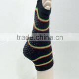 Open Toe Non-slip Cotton Knitted Yoga Pilates Socks thumbnail-3