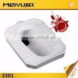 Economic sanitary ware ceramic cheapest price water closet squatting Pan W.C