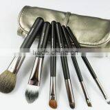 6 Piece Softy Hair Cosmetic Animal Hair Makeup Brush Set